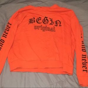 Orange Crewneck